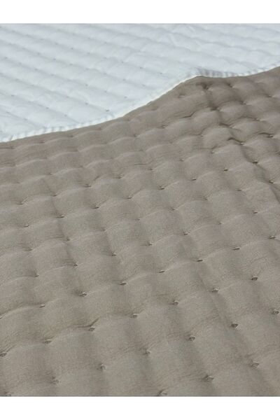 FİBELLA HOME COLLECTİON Çift Taraflı Günlük Nakışlı Yumoş Yatak Örtüsü | %100 Pamuk | 2'li Yastık Kılıfı | Pike Takımı