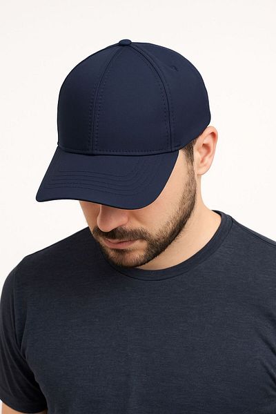 SFCOLLECTION Men's Micro Fabric Premium Sports Cap-Adjustable
