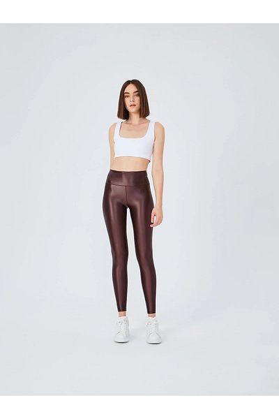 UP&FIT Leggings Leatherx Brown