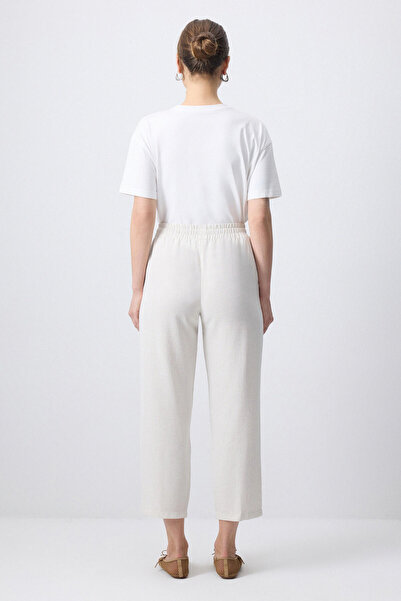 Touché Privé PANTALONI DE CAROTA CU TEXTURA DE IN