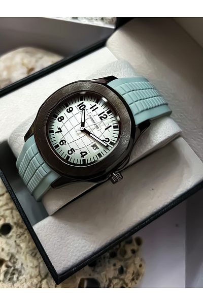 Choppers New Season Silicone Cord Mint Green Men's Watch Watch Gift Father's Day Gift