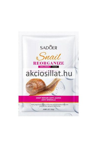 SADOER SADOER Collagen and Snail Extract Face Mask 25g