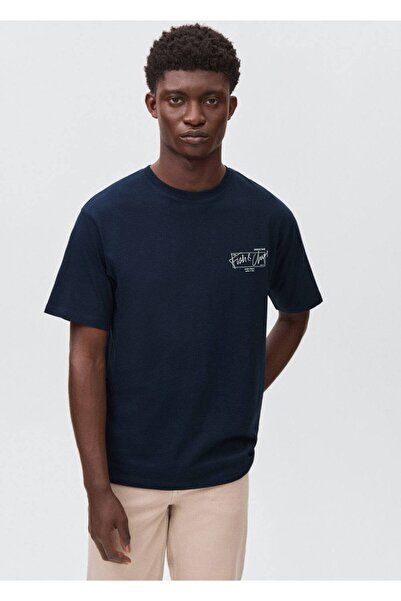 Mango Teen Kısa kollu desenli tişört