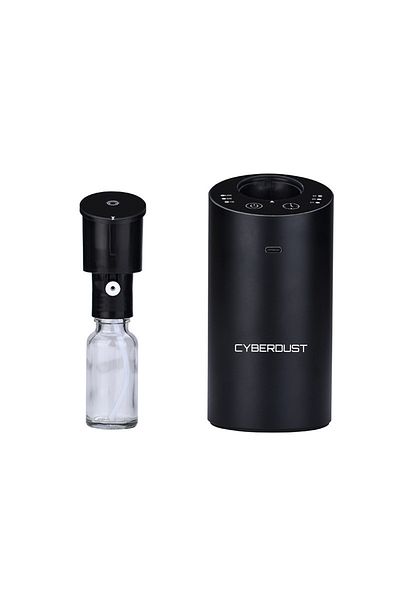 CYBERDUST Car Essential Oil Diffuser, Black, Cold Air Diffusion Technology