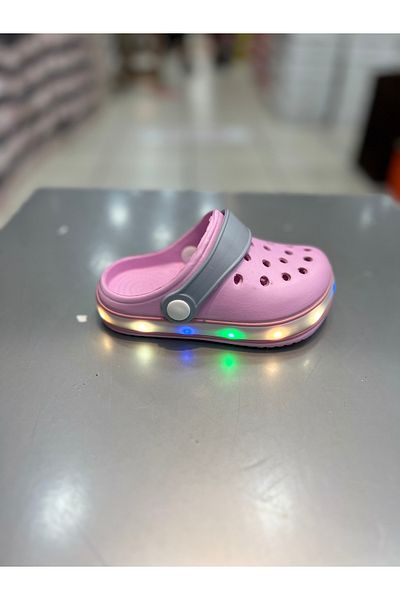 Akınal Bella Children's Lighted Closed Front Slippers / Sandals