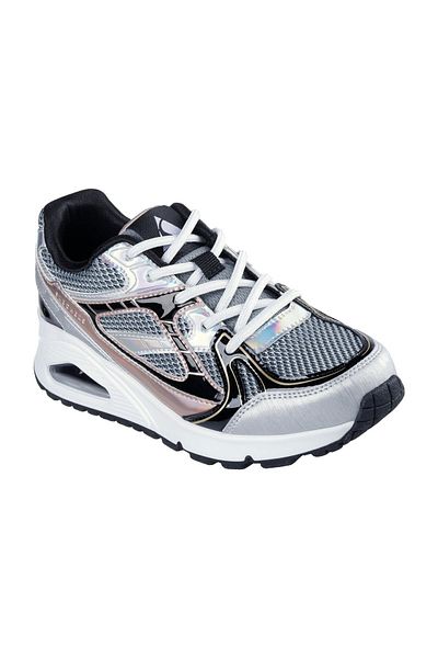 SKECHERS UNO GEN1 - PLATINOVÝ BLESK