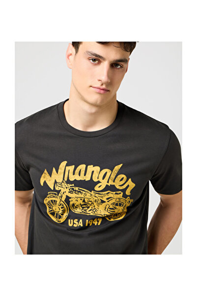 WRANGLER AMERICANA T-Shirt SCHWARZ