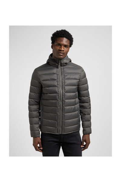 Lee PUFFER JACKET STATIC GRAY