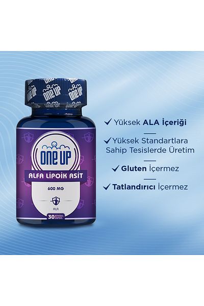 One Up Alpha Lipoic Acid - 600 Mg 30 Capsules