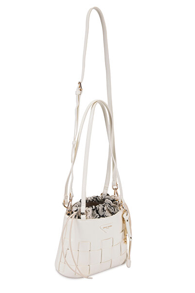 Pierre Cardin Geantă de umăr încrucișată de damă albă 05po25y637