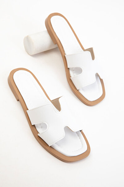 SOHO Papuci albi pentru femei 20343