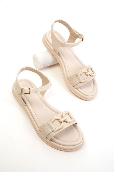 SOHO Beige Women's Sandals 20733