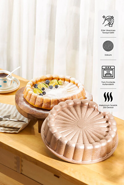 Emsan Daisy Kek Kalıbı Rosegold