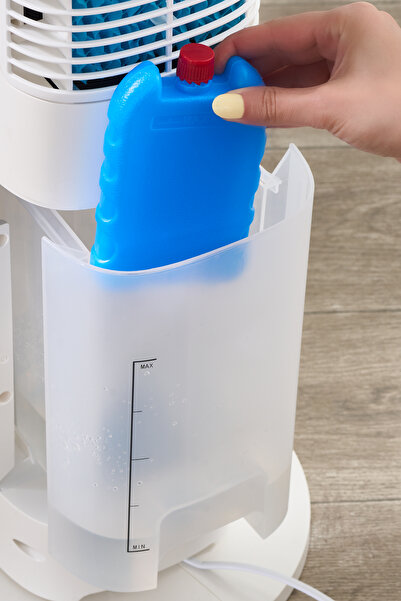 HOMEND Fanomen 9011H Uzaktan Kumandalı Soğuk Su & Buz Hazneli Kule Tipi Vantilatör 60W
