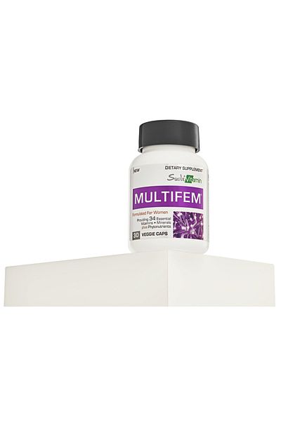 Suda Vitamin Multifem Multivitamin for Women, Crane Food, 30 Herbal Capsules Containing 30 Essential Vitamins & Minerals