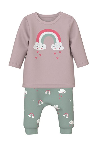 Name it Halenka Dámská / Dívčí leštěná fialová