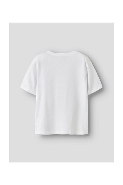 Name it T-shirt Jasnobiały damski / dziewczęcy