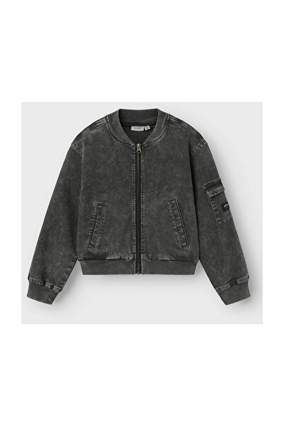 Name it Куртка жіноча/дівчача Темно-сірий джинсовий