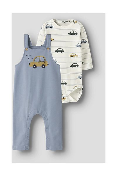 Name it Bebek Body & Zıbın Dusty Blue Erkek