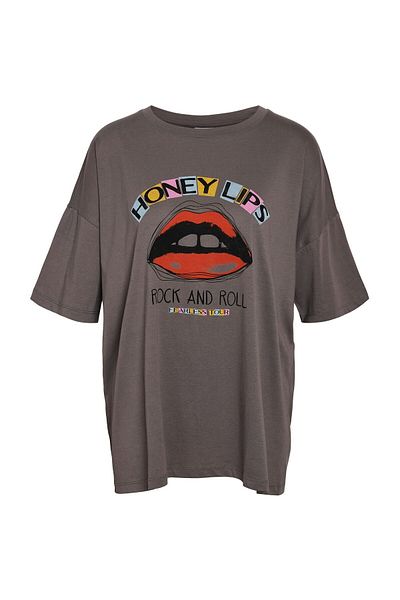 Noisy May Tričko Charcoal Grey Kadın / Kız