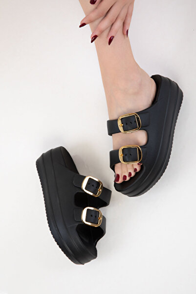 SOHO Schwarze Damenhausschuhe 20726