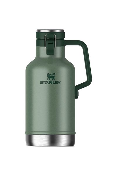 Stanley ترمس كلاسيكي سهل التعبئة سعة 1.9 لتر باللون الأخضر