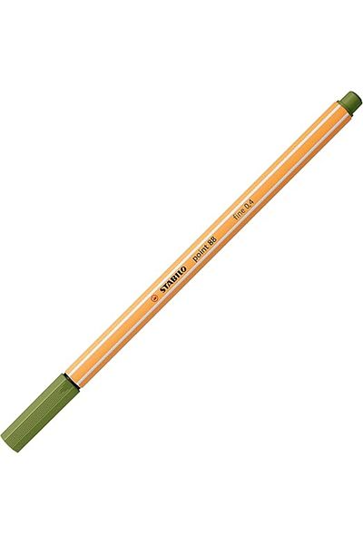 Stabilo - Fine Felt Tip Pen - Point 88 - Moss Green