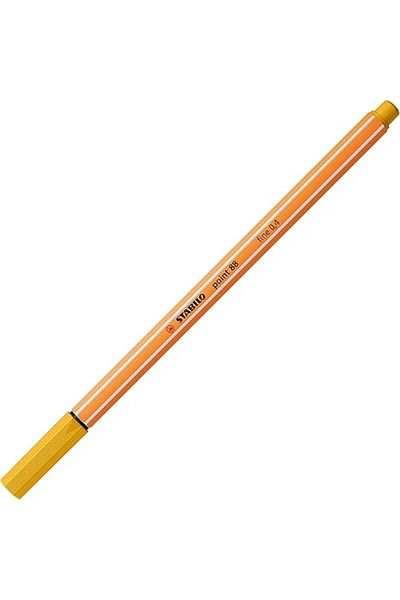 Stabilo - Fine Felt Tip Pen - Point 88 - Curry Yellow