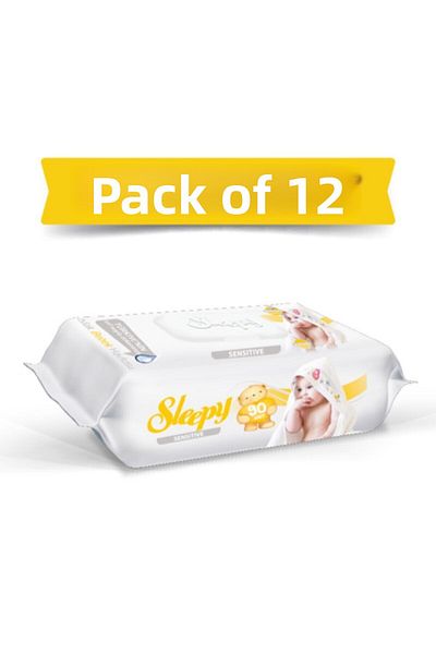 Sleepy Sensitive X 12 Wet Wipes