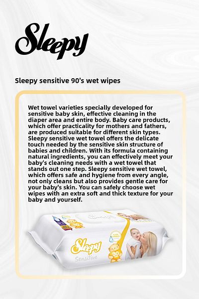 Sleepy Rosie Cotton 90's Wet Wipes - Buy 5 and Pay 4
