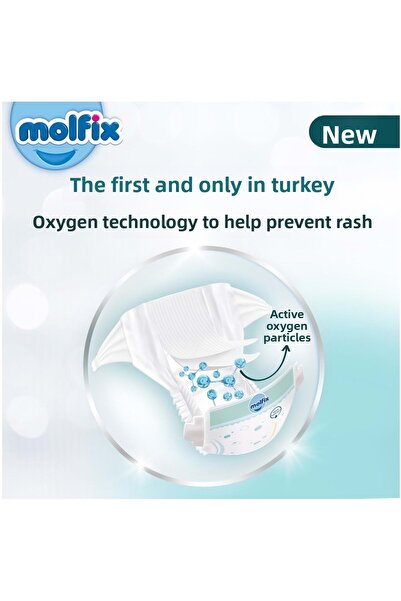 Molfix Premium Newborn Diapers - 2-5kg, 144 Pieces, Economic Ultra Opportunity Package