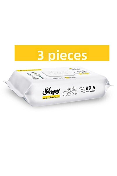 Sleepy 40 قطعة مناشف مبللة للأطفال حديثي الولادة - 3 قطع
