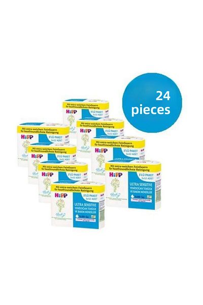 Hipp Ultra Sensitive Newborn Wet Wipes 24x52 Pieces