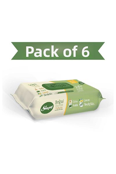 Sleepy Natural Organic Cotton Cleaning Towel 6x50 300 Sheets