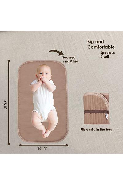 Modakids Waterproof Diaper Changing Mat Care Pad Cover Baby Diaper Changing Mat
