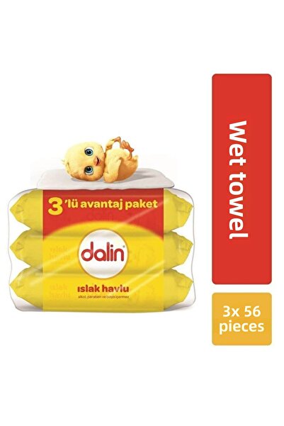 Dalin Wet Towel 56 X 3-Piece Advantage Pack8690605067700