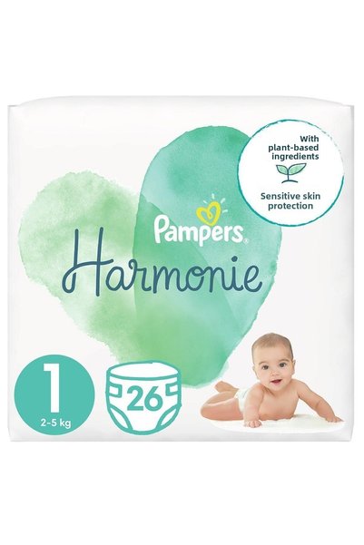 Prima Pampers Harmonie Baby Diapers Size 1 26 Pieces