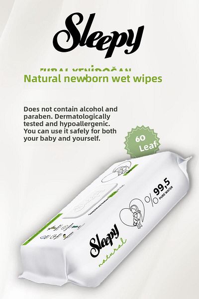 Sleepy Natural Yativo Baby Towel 60's and for Rosie