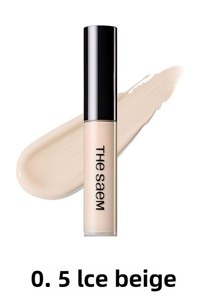 THE SAEM Long Lasting Liquid Concealer Cover Perfection Type Concealer 0.5 Ice Beige (Vi̇oni̇ne)