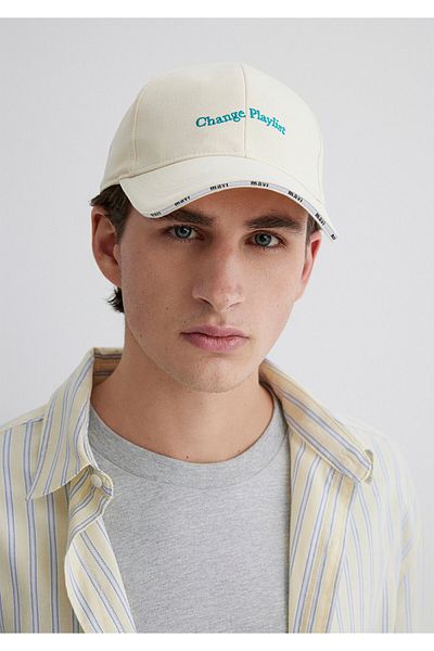 Mavi Printed Beige Hat 0910825-70069