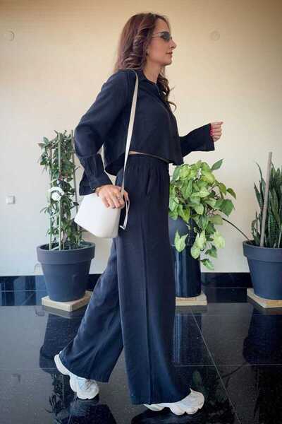 Clothing palette Crop Shirt - Pants Suit