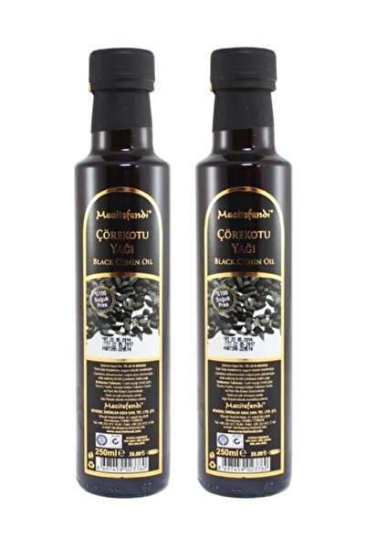 Mecitefendi 2 Adet Çörekotu Yağı 250 Ml