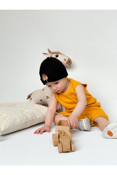 MiaBaby Zero Sleeve Shorts Set