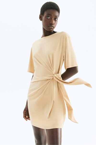 H&M Düğüm Detaylı Elbise