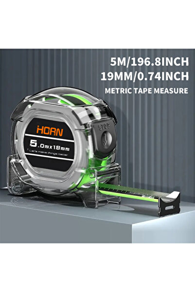 Choice4 شريط قياس ذاتي اللصق بطول 5 أمتار وقطر 19 ملم، قطعة واحدة، متوفر بأطو...