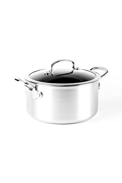 Greenpan Barcelona Evershine 3ply Deep Pot 20 Cm