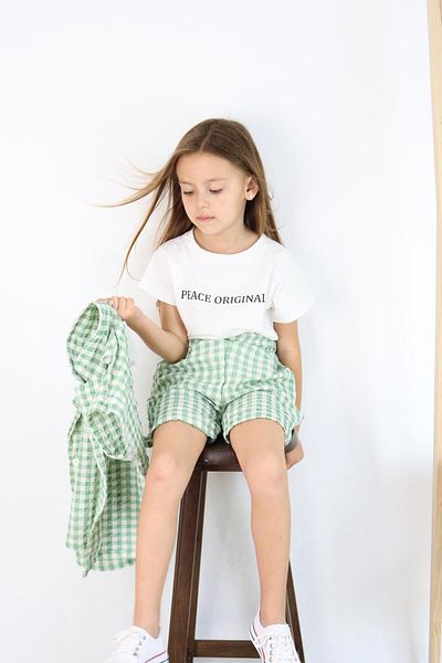 MiaBaby Set of 3 Gingham