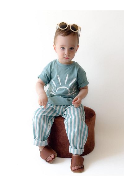 MiaBaby Striped Suit Striped