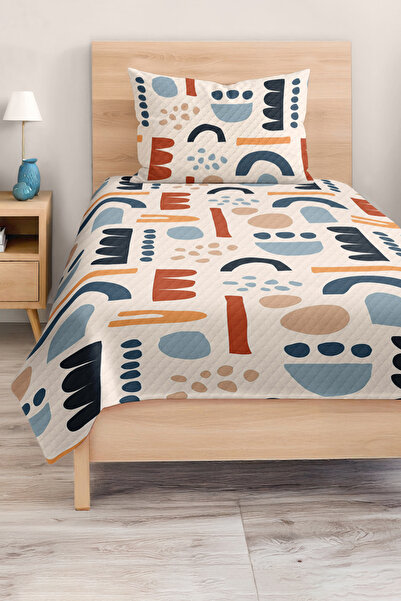 Realhomes Pique Set Bedspread for Children's and Teenager's Room Designed with Vibrant Colors