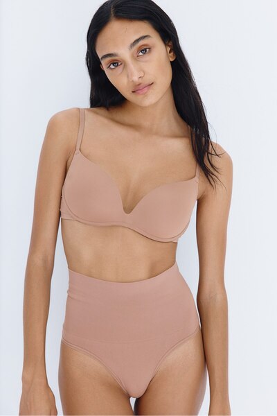 H&M Balensiz Mikrofiber Push-up Sütyen